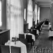 Lata 60., Warszawa, Polska.
Restauracja Kongresowa w Pałacu Kultury i Nauki.
Fot. Edward Grochowicz, zbiory Ośrodka KARTA