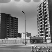 Lata 60., Warszawa, Polska.
Pawilon przy ulicy Senatorskiej.
Fot. Edward Grochowicz, zbiory Ośrodka KARTA