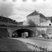 Lata 60., Warszawa, Polska.
Trasa W-Z.
Fot. Edward Grochowicz, zbiory Ośrodka KARTA