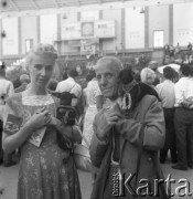 Lata 60., Polska.
Wystawa psów rasowych. 
Fot. Edward Grochowicz, zbiory Ośrodka KARTA