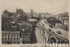 Przed 1914, Warszawa, Królestwo Polskie, Cesarstwo Rosyjskie., Królestwo Polskie, Cesarstwo Rosyjskie.
Arkady Nowego Zjazdu, z prawej widoczna Kolumna Zygmunta na Rynku Starego Miasta.
Fot. NN, zbiory Ośrodka KARTA
 
