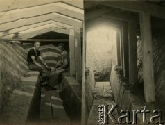 1939, Dolina, Polska.
Schrony przeciwlotnicze. 
Fot. NN, zbiory Ośrodka KARTA, kolekcja Józefa Konopackiego [AW III/330]
