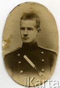 Koniec XIX wieku, Cesarstwo Rosyjskie.
Kadet Lucjan Żeligowski, późniejszy generał Wojska Polskiego.
Fot. NN, zbiory Ośrodka KARTA, kolekcja Zygmunta Strzeleckiego [AW III/341]
