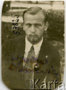 Lata 30., Polska.
Architekt Zbigniew Draniewicz - przed wojną pracował w Biurze Projektów w Warszawie, po wybuchu wojny działał w konspiracji, aresztowany i skazany na karę śmierci w 1940 r.
Fot. NN, zbiory Ośrodka KARTA, kolekcja Tadeusza i Zbigniewa Draniewiczów [AW III/375]