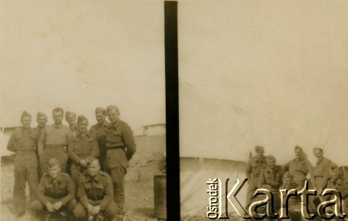 1942, Irak.
Żołnierze 5 Wileńskiego Pułku Artylerii Lekkiej.
Fot. NN, zbiory Ośrodka KARTA, Pogotowie Archiwalne [PAF_042], przekazał Zbigniew Jackowski