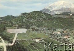 brak daty, Cassino, Włochy.
Monte Cassino - polski cmentarz wojenny.
Fot. NN, zbiory Ośrodka KARTA, Pogotowie Archiwalne [PAF_042], przekazał Zbigniew Jackowski