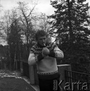 Lata 80., Warszawa, Polska.
Adam Michnik.
Fot. NN, zbiory Ośrodka KARTA, przekazali Elżbieta i Jakub Święciccy