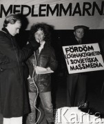 7.11.1983, Szwecja.
Demonstracja wspierająca m.in. działalność 