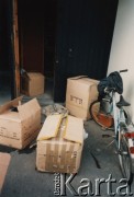 Wrzesień 1987, Szwecja.
Matryce, książki, farby, które zostaną przemycone do Polski.
Fot. NN, zbiory Ośrodka KARTA, udostępnili Elżbieta i Jakub Święciccy.