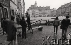 3.05.1982, Warszawa, Polska.
Manifestacja niezależna na Starym Mieście. Manifestujący na barykadach.
Fot. NN, zbiory Ośrodka KARTA, przekazali Elżbieta i Jakub Święciccy