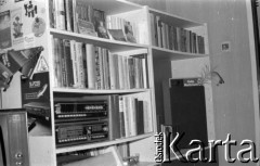 1985-1989, Warszawa, Polska.
Wnętrze mieszkania.
Fot. Artur Polit, zbiory Fundacji Ośrodka KARTA