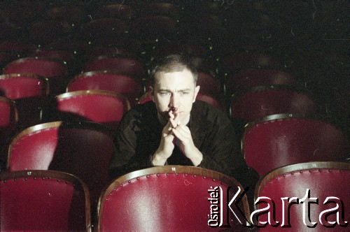 1998-1999, Warszawa, Polska.
Daniel Strehlau, teatr Buffo.
Fot. Artur Polit, zbiory Fundacji Ośrodka KARTA