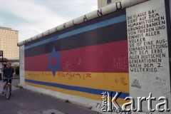 1997-1998, Berlin, Niemcy.
Mur berliński, East Side Gallery.
Fot. Artur Polit, zbiory Fundacji Ośrodka KARTA