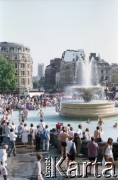1996-1998, Londyn, Wielka Brytania.
Plac Trafalgarski.
Fot. Artur Polit, zbiory Fundacji Ośrodka KARTA