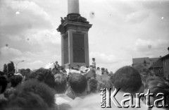 19.06.1988, Warszawa, Polska.
Happening Pomarańczowej Alternatywy 