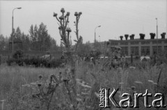 1991, Warszawa, Polska.
Złomowisko na terenie Huty Warszawa.
Fot. Artur Polit, zbiory Fundacji Ośrodka KARTA