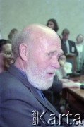 05.2000, Warszawa, Polska.
45 Międzynarodowe Targi Książki, n/z William Wharton podczas spotkania autorskiego.
Fot. Artur Polit, zbiory Fundacji Ośrodka KARTA