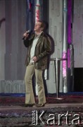03.03.2003, Warszawa, Polska.
Gala Nagród Akademii Telewizyjnej Wiktory 2002 w Teatrze Wielkim, n/z Pierre Garand Garou.
Fot. Artur Polit, zbiory Fundacji Ośrodka KARTA