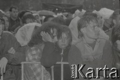 03-06.08.1988, Jarocin, Polska.
Festiwal Muzyki Rockowej Jarocin '88.
Fot. Artur Polit, zbiory Fundacji Ośrodka KARTA