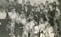 4.09.1965, Birmingham, Anglia, Wielka Brytania.
Dożynki, członkowie chórów 