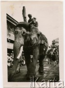 31.03.1947, Kolhapur, Indie.
Uroczystości adaptacyjne nowego maharadży Księstwa Kolhapur.
Fot. NN, udostępnili Teresa i Michał Babiczowie, zbiory Ośrodka KARTA