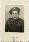 Lata 40., brak miejsca
Portret żołnierza Polskich Sił Zbrojnych na Zachodzie.
Fot. NN, udostępnili Barbara i Jan Pawłowscy, zbiory Ośrodka KARTA