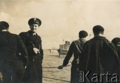 Czerwiec 1940, Saint Jean de Luz w Hiszpanii / Liverpool w Wielkiej Brytanii. 
Ewakuacja polskich żołnierzy statkiem Arandora Star. 
Fot. NN, udostępnił Mieczysław Stachiewicz, zbiory Ośrodka KARTA