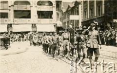 19.07.1929, Poznań, Polska.
Zlot harcerski. 
Fot. NN, udostępnili Ewa i Stefan Petrusewiczowie, zbiory Ośrodka KARTA