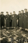 25.02.1941, Coupar-Angus, Szkocja, Wielka Brytania.
I Korpus Polski, żołnierze artylerii przeciwlotniczej, 3. z lewej Józef Kaleta.
Fot. NN, udostępnili Stanisława i Józef Kaleta, zbiory Ośrodka KARTA