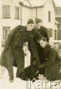 1940-1945, Wielka Brytania.
Polscy żołnierze.
Fot. NN, udostępnili Stanisława i Józef Kaleta, zbiory Ośrodka KARTA