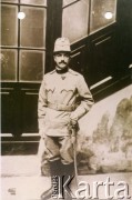 1914-1918, brak miejsca.
Kowalewski, ojciec Tadeusza Mariana Dołęgi Kowalewskiego, w mundurze armii austro-węgirskiej.
Fot. NN, udostępniła Barbara Kowalewska, zbiory Ośrodka KARTA