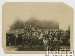 29.07.1927, Głębokie, pow. Dzisna, woj. wileńskie, Polska.
Zjazd kierowników szkół.
Fot. NN, zbiory Ośrodka KARTA, udostępniła Heide Pirwitz-Bujnowska.