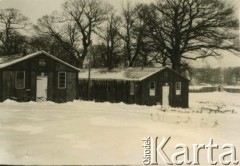 Po 1947, prawdopodobnie Cawthorne, Anglia, Wielka Brytania.
Baraki w polskim obozie.
Fot. NN, zbiory Ośrodka KARTA, udostępniła Heide Pirwitz-Bujnowska.