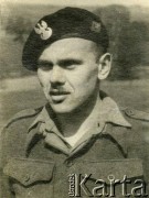 24.04.1947, Cannon Hall Camp, Wielka Brytania.
Stanisław Ehonls (?) ps. Karaś, żołnierz 4 Pułku Pancernego 