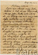 Korespondencja rodziny Ziembickich - polskich emigrantów z argentyńskiej prowincji Chaco. 
Fot. NN, zbiory Adeli, Rozalii i Aleksandra Ziembińskich, reprodukcje cyfrowe w Bibliotece Polskiej im. Ignacego Domeyki w Buenos Aires (Biblioteca Polaca Ignacio Domeyko) i w Ośrodku KARTA w Warszawie.