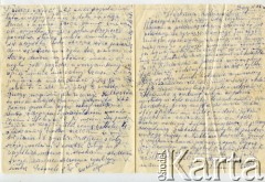 Korespondencja rodziny Ziembickich - polskich emigrantów z argentyńskiej prowincji Chaco. 
Fot. NN, zbiory Adeli, Rozalii i Aleksandra Ziembińskich, reprodukcje cyfrowe w Bibliotece Polskiej im. Ignacego Domeyki w Buenos Aires (Biblioteca Polaca Ignacio Domeyko) i w Ośrodku KARTA w Warszawie.
