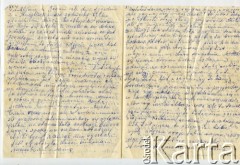 Korespondencja rodziny Ziembickich - polskich emigrantów z argentyńskiej prowincji Chaco. 
Fot. NN, zbiory Adeli, Rozalii i Aleksandra Ziembińskich, reprodukcje cyfrowe w Bibliotece Polskiej im. Ignacego Domeyki w Buenos Aires (Biblioteca Polaca Ignacio Domeyko) i w Ośrodku KARTA w Warszawie.