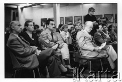 25–28.08.1988, Kraków, Polska.
Obrady Międzynarodowej Konferencji Praw Człowieka w kościele św. Maksymiliana Marii Kolbego w Mistrzejowicach. 
Fot. Stanisław Kulawiak, zbiory Ośrodka KARTA