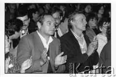 25–28.08.1988, Kraków, Polska.
Obrady Międzynarodowej Konferencji Praw Człowieka w kościele św. Maksymiliana Marii Kolbego w Mistrzejowicach. 
Fot. Stanisław Kulawiak, zbiory Ośrodka KARTA