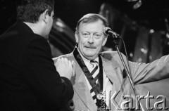 28.11.1998, Kalisz, Polska.
25. Międzynarodowy Festiwal Pianistów Jazzowych. Na zdjęciu Marcin Kydryński i Marek Karewicz.
Fot. Stanisław Kulawiak, zbiory Ośrodka KARTA
