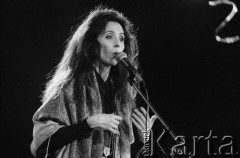 29.11.1998, Kalisz, Polska.
25. Międzynarodowy Festiwal Pianistów Jazzowych. Występ Timna Brauer (na zdjęciu) i Elias Meiri. 
Fot. Stanisław Kulawiak, zbiory Ośrodka KARTA