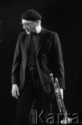 26.11.1999, Kalisz, Polska.
26. Międzynarodowy Festiwal Pianistów Jazzowych. Na zdjęciu trębacz i kompozytor Tomasz Stańko.
Fot. Stanisław Kulawiak, zbiory Ośrodka KARTA