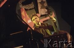 25.11.2000, Kalisz, Polska.
27. Międzynarodowy Festiwal Pianistów Jazzowych. Na zdjęciu Adam Cegielski.
Fot. Stanisław Kulawiak, zbiory Ośrodka KARTA