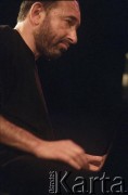 26.11.2000, Kalisz, Polska.
27. Międzynarodowy Festiwal Pianistów Jazzowych. Na zdjęciu pianista Michail Alperin.
Fot. Stanisław Kulawiak, zbiory Ośrodka KARTA