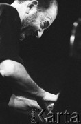 26.11.2000, Kalisz, Polska.
27. Międzynarodowy Festiwal Pianistów Jazzowych. Na zdjęciu pianista Michail Alperin.
Fot. Stanisław Kulawiak, zbiory Ośrodka KARTA