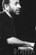 26.11.2000, Kalisz, Polska.
27. Międzynarodowy Festiwal Pianistów Jazzowych. Na zdjęciu pianista Michail Alperin.
Fot. Stanisław Kulawiak, zbiory Ośrodka KARTA