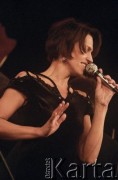 26.11.2000, Kalisz, Polska.
27. Międzynarodowy Festiwal Pianistów Jazzowych. Na zdjęciu Ewa Uryga.
Fot. Stanisław Kulawiak, zbiory Ośrodka KARTA