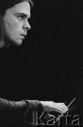 01.12.2001, Kalisz, Polska.
28. Międzynarodowy Festiwal Pianistów Jazzowych. Występ Sławomir Jaskulke Trio; Na zdjęciu pianista Sławomir Jaskułke.
Fot. Stanisław Kulawiak, zbiory Ośrodka KARTA