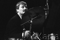 30.11.2002, Kalisz, Polska.
29. Międzynarodowy Festiwal Pianistów Jazzowych. Andi Weiss Quintet. Na zdjęciu Andi Weiss.
Fot. Stanisław Kulawiak, zbiory Ośrodka KARTA
