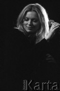 1.12.2002, Kalisz, Polska.
29. Międzynarodowy Festiwal Pianistów Jazzowych. Występuje Anna Maria Jopek.
Fot. Stanisław Kulawiak, zbiory Ośrodka KARTA